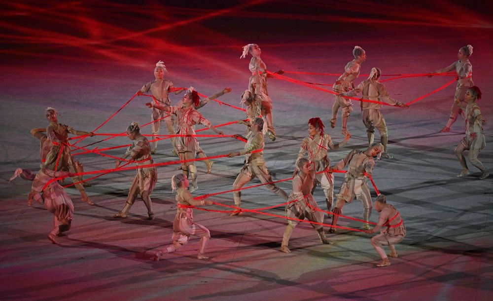 2020 Tokyo Olimpiyatları görkemli açılış töreniyle başladı - 5