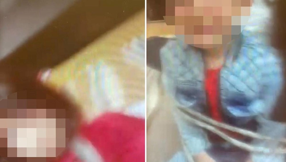 4 çocuğunu iple birbirlerine bağlayıp işkence yaptı 4 çocuğunu iple birbirlerine bağlayıp işkence yaptı