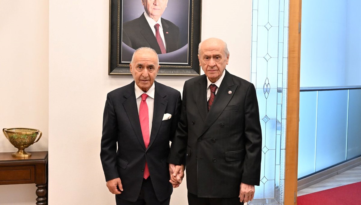 Hikmet Çetin'den Bahçeli'ye ziyaret