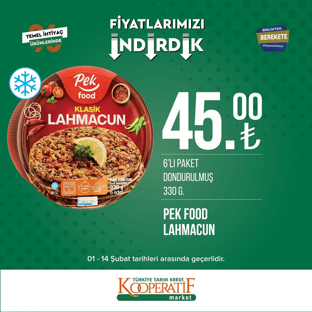 Tarım Kredi Kooperatif Market güncel indirimli ürünler listesini paylaştı Tarım Kredi Kooperatif Market yeni indirimli ürünler listesi belli oldu (1-14 Şubat güncel indirimli ürünler kataloğu) - 21