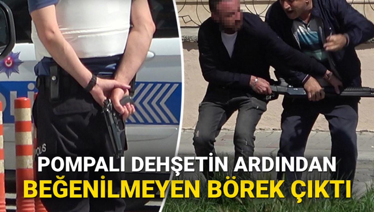 Pompalı dehşetin ardından beğenilmeyen börek çıktı