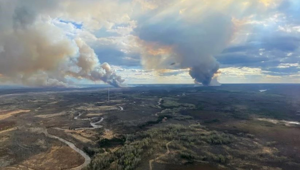 Kanada'da orman yangını: 3 bin 500 kişi tahliye edildi