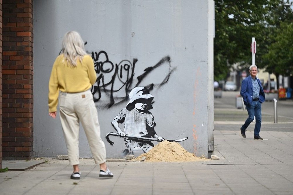 Banksy doğruladı: İngiltere'deki eserler bana ait - 5