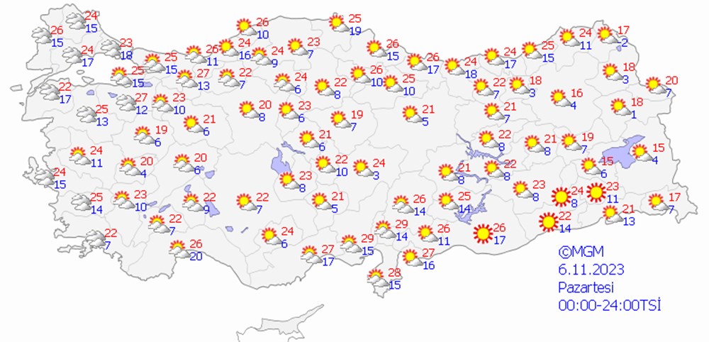 Kuvvetli yağışa dikkat! Meteoroloji'den 11 ile sarı kodlu uyarı (Bugün hava nasıl olacak?) - 11