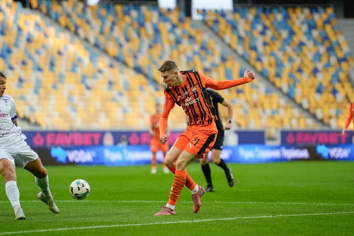 LNZ Cherkasy maçında Shakhtar Donetsk atağı