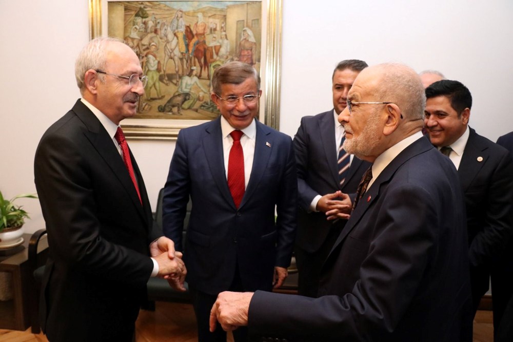 Kılıçdaroğlu, Karamollaoğlu ve Davutoğlu ile görüştü - 2