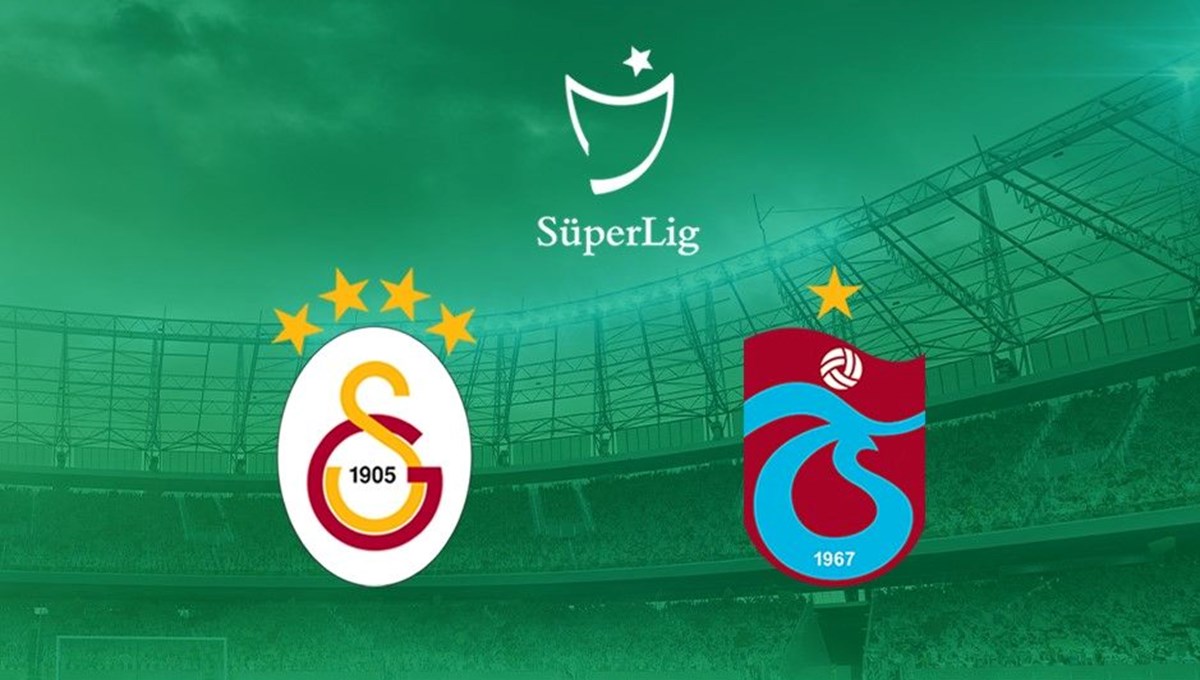 Süper Lig'de Galatasaray ile Trabzonspor karşı karşıya: Muhtemel 11'ler