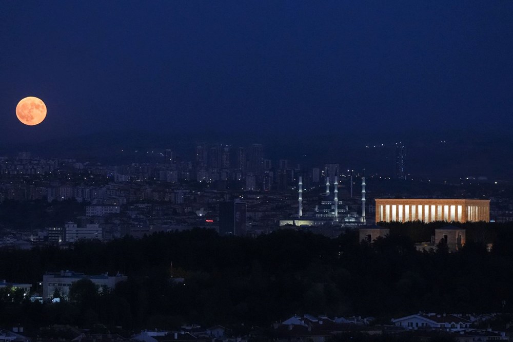 Türkiye'den muhteşem "Süper Ay" manzaraları - 3