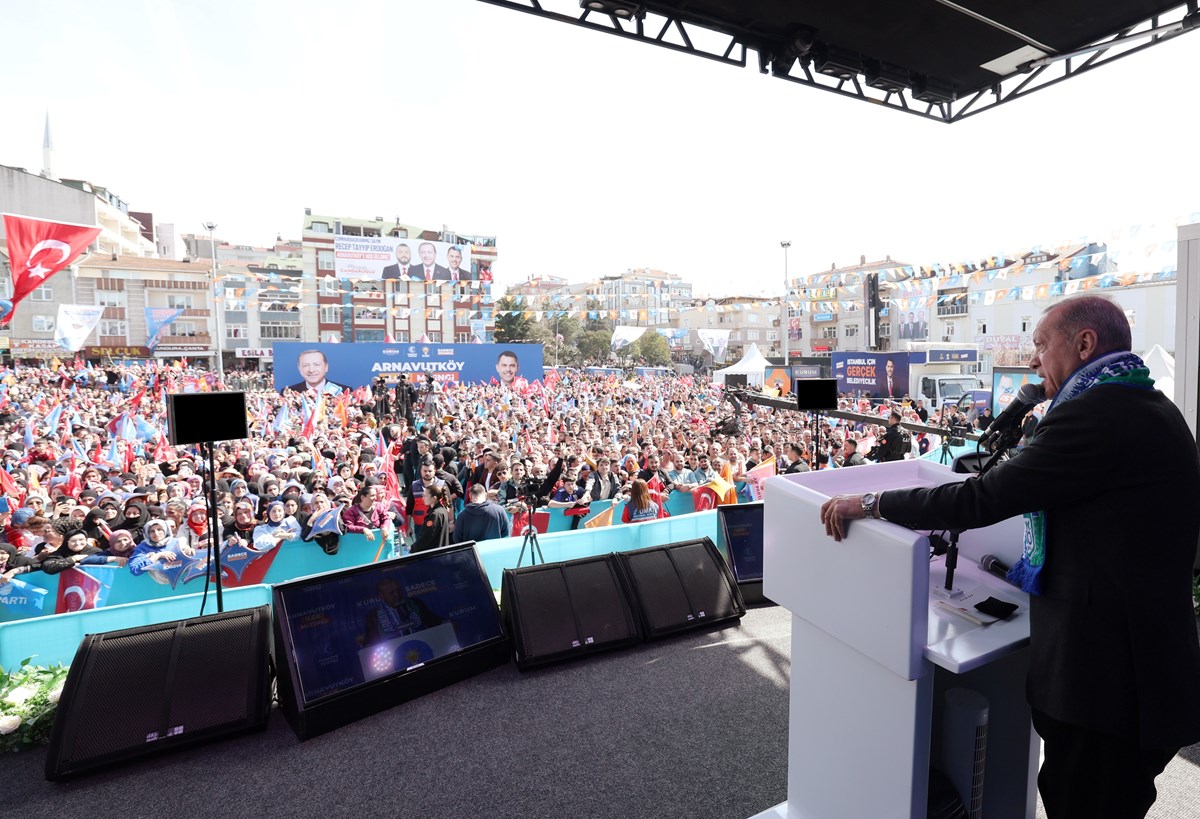 Cumhurbaşkanı Erdoğan, Arnavutköy Cumhurbaşkanı Erdoğan, Arnavutköy