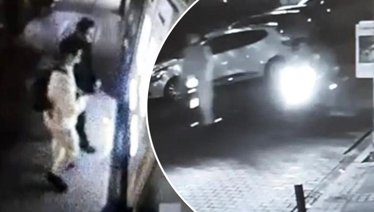 İstanbul'da bıçak zoruyla hırsızlık kamerada: Zorla para çektirdiler İstanbul'da bıçak zoruyla hırsızlık kamerada: Zorla para çektirdiler