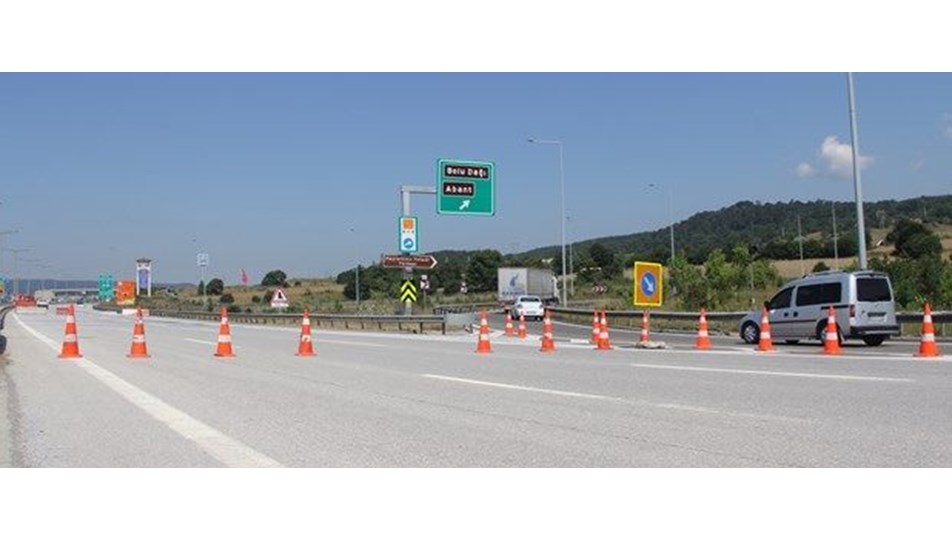 TEM'de 24 gün sürecek bakım çalışması başladı