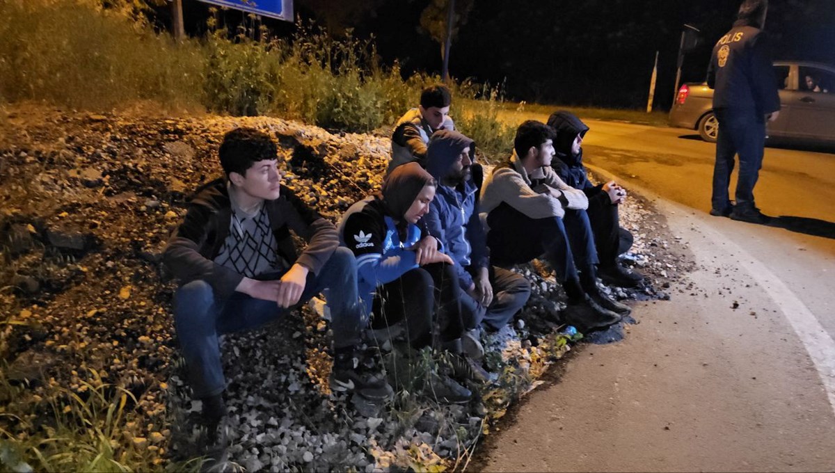 Edirne’de 7 kaçak göçmen yakalandı Edirne’de 7 kaçak göçmen yakalandı