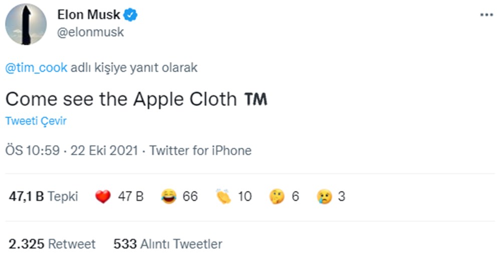 Tim Cook'tan İstanbul paylaşımı, Elon Musk'tan 'Apple bez' göndermesi - 4