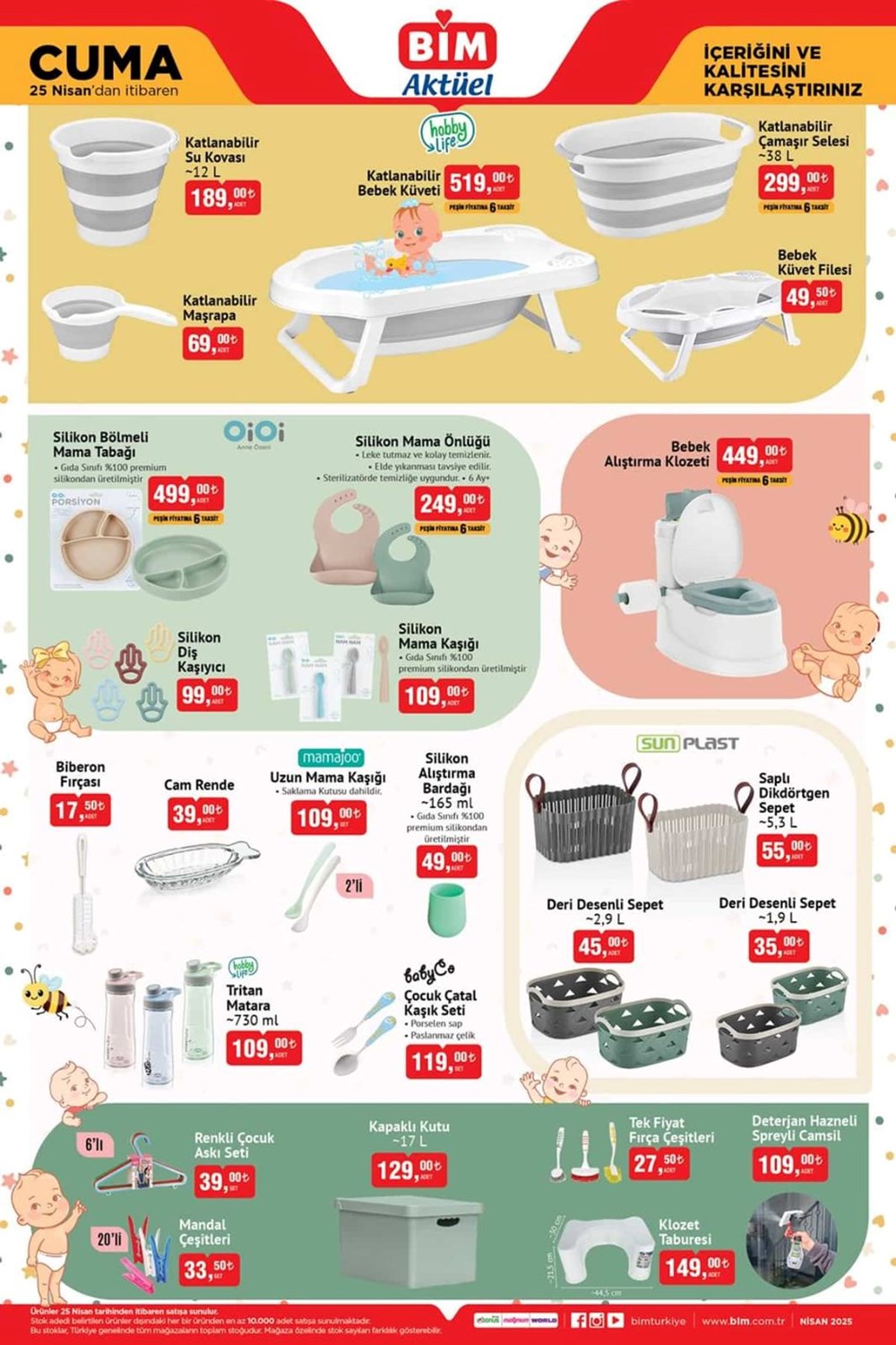 BİM 25 Nisan cuma aktüel kataloğu: Airfryer, bebek eserleri, tencere seti ve süpürge çeşitleri geliyor 75 tUGn0VI2cEyX CqB 5dORw