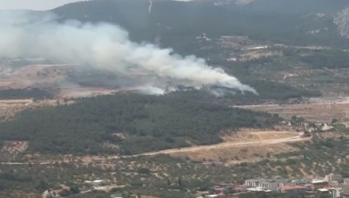 İzmir, Balıkesir ve Kahramanmaraş’ta orman yangını