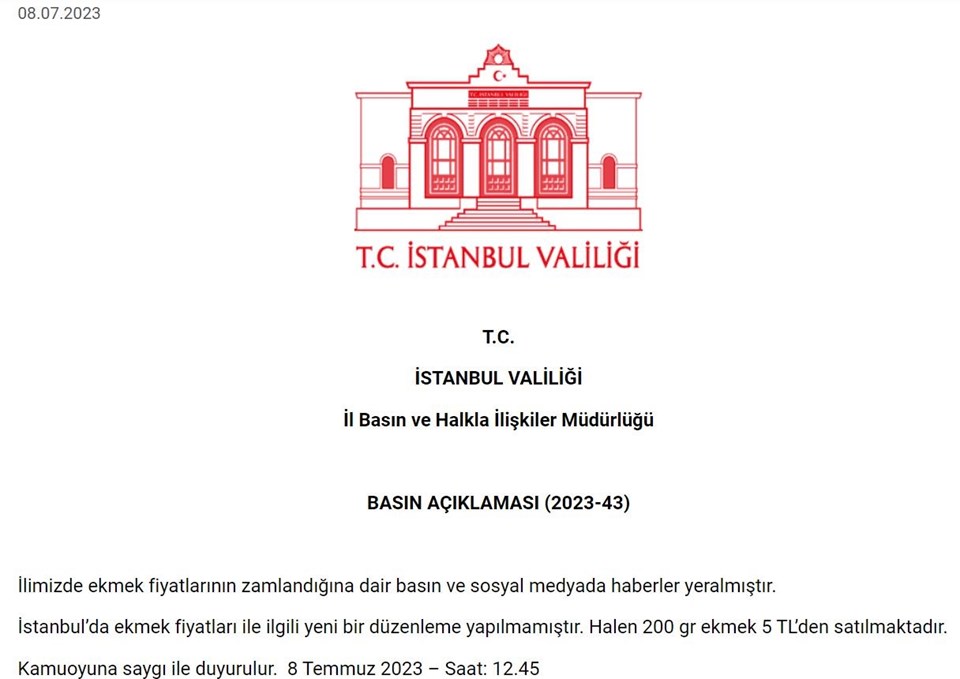 İstanbul'da ekmek fiyatı karmaşası | İlçeden ilçeye farklılık gösteriyor - 1