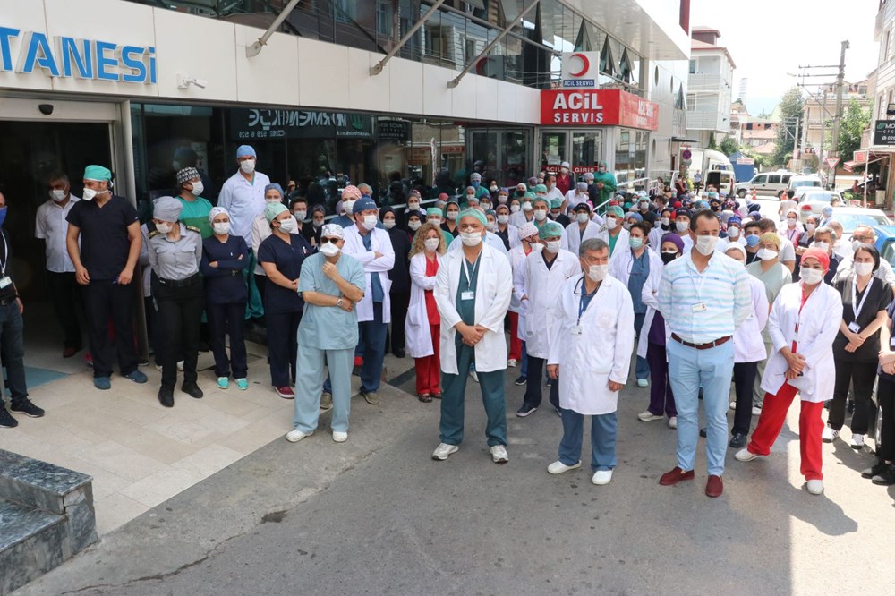 Hastanede güvenlik görevlisi ve doktora saldırı - 9