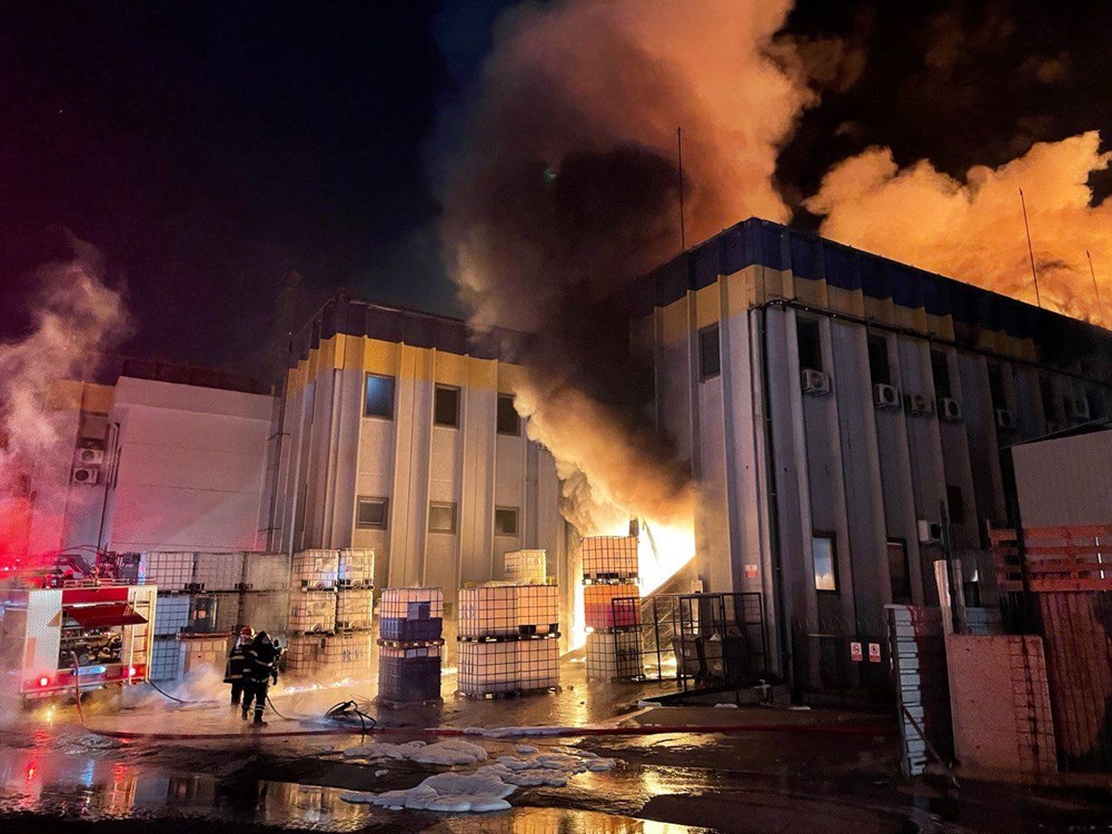 Bursa'da fabrika yangını - 2
