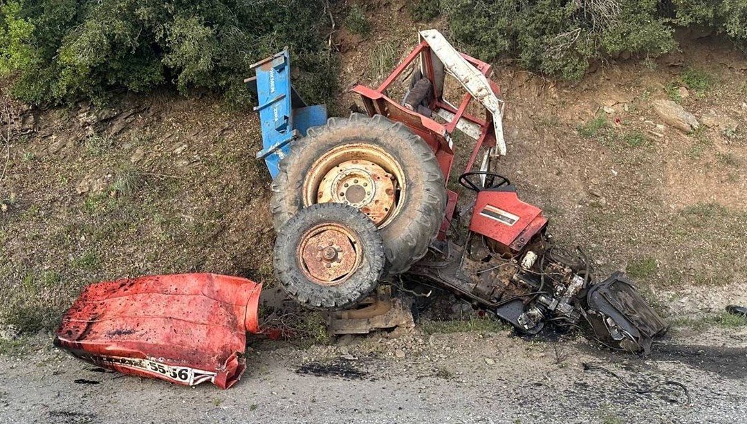 Bozdoğan'da traktör devrildi: Bir ölü