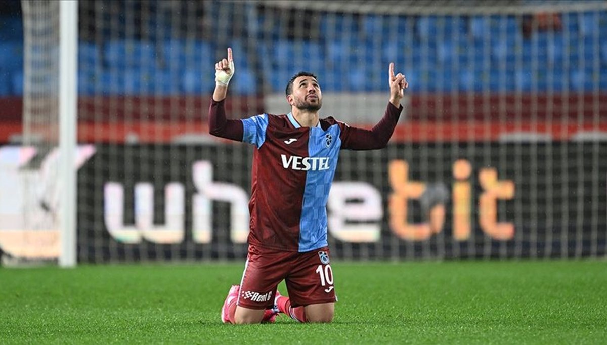 Trabzonspor'un Fenerbahçe maçı öncesi gol güvencesi Trezeguet