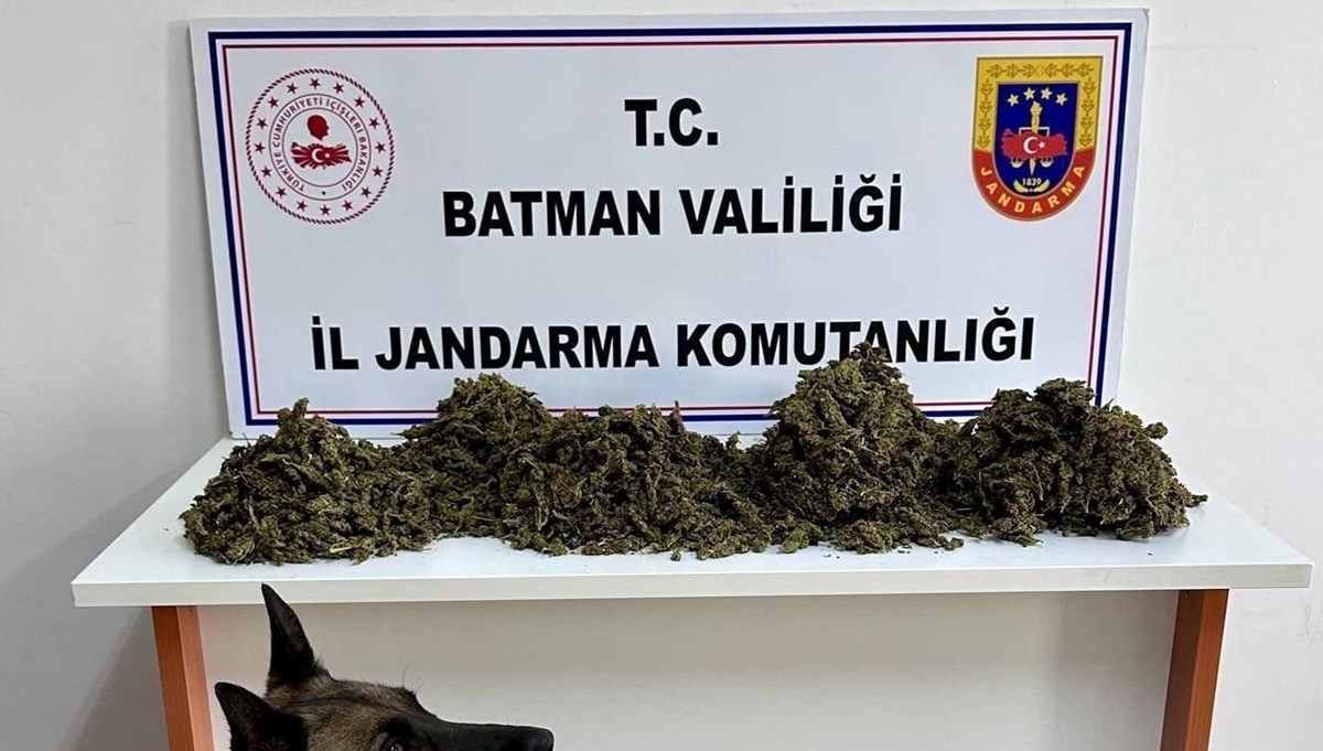 Batman'da uyuşturucu operasyonu