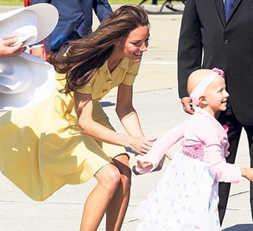 Kate Middleton'ın saçların kestirme nedeni kanserli çocuklara bağış - 1