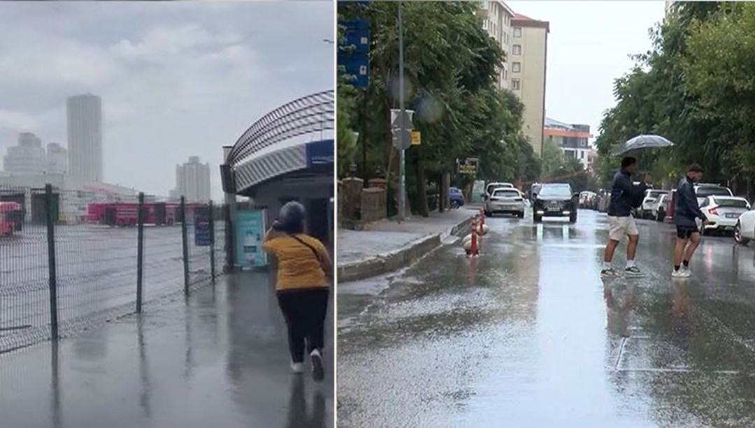 İstanbul'a 63 gün sonra ilk yağmur