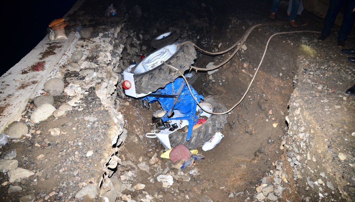 Samsun’da traktör kazası: 2 ölü, 1 yaralı