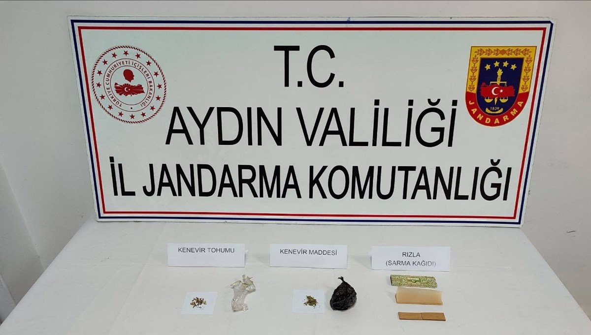 Aydın'da uyuşturucu kullanan 9 şüpheli yakalandı