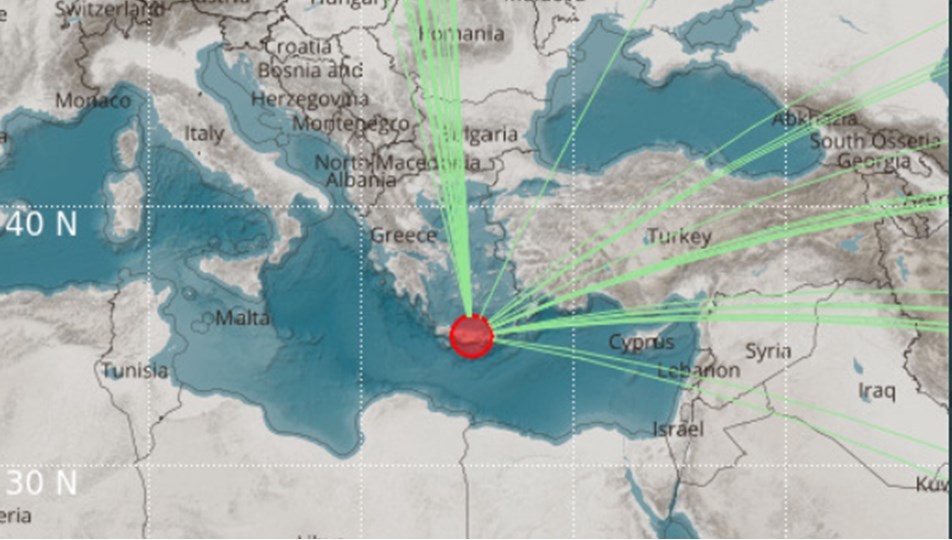 SON DAKİKA: Yunanistan'ın Girit Adası'nda 6,0 büyüklüğünde deprem | Son depremler