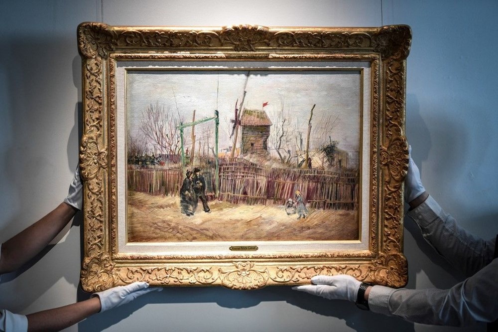 Van Gogh’un Montmartre eseri ilk defa görüntülendi: 6,9 milyon sterline alıcı bulacak - 4