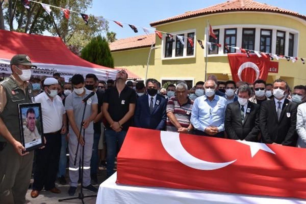 Muğla'da 'orman şehidi' törenle son yolculuğuna uğurlandı - 36