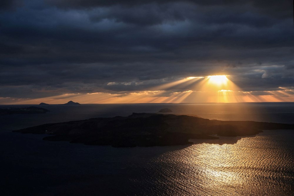 Santorini'de sismik kriz: