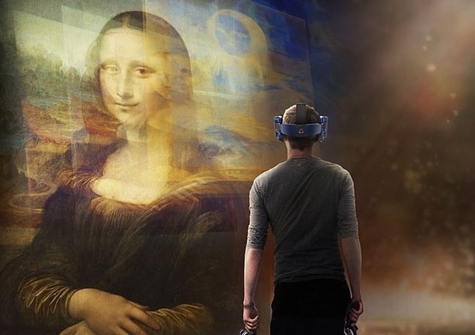 Louvre Müzesi’nin ilk sanal gerçeklik deneyimi olacak olan Leonardo da Vinci sergisi, sanal gerçeklikte Mona Lisa'ya ev sahipliği yapacak.
