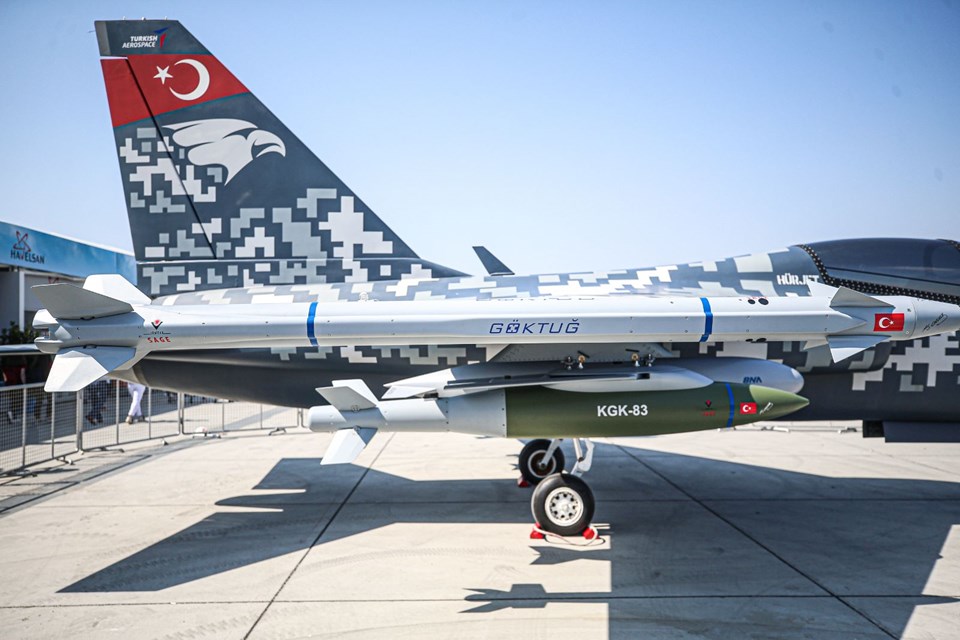 TÜRKİYE'NİN İLK HAVA-HAVA FÜZESİ GÖKTUĞ, TEKNOFEST'TE