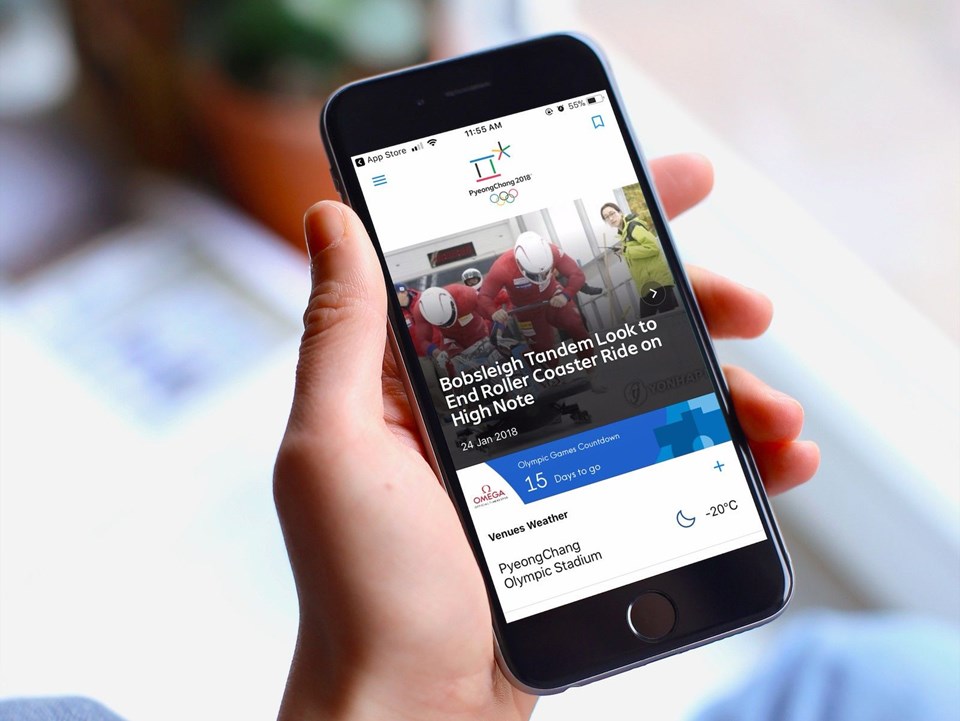 PYEONGCHANG 2018 OFFİCİAL APP