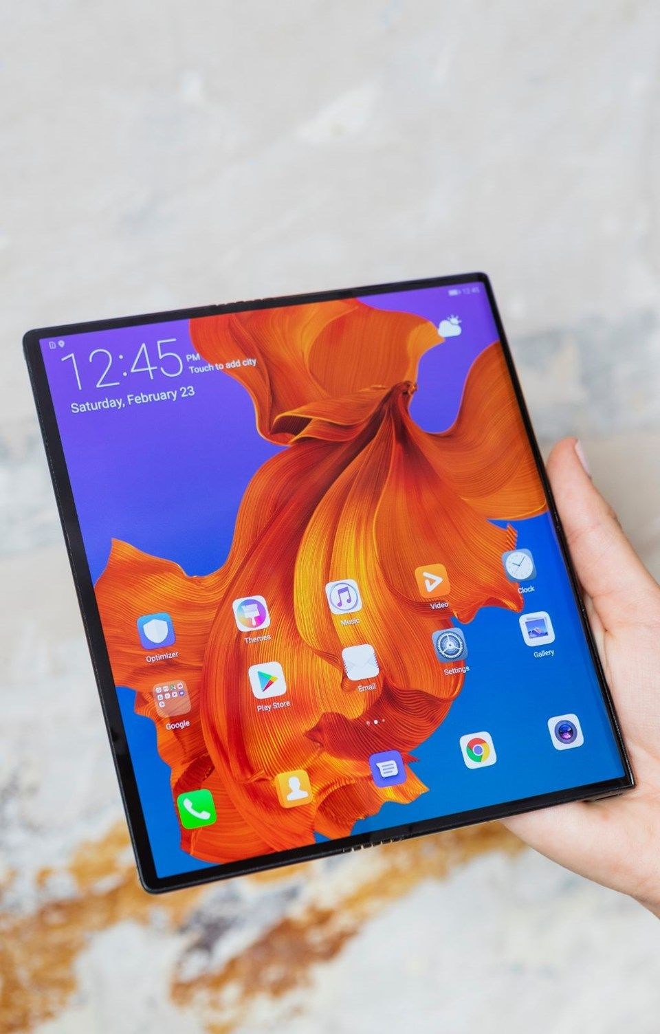 huawei mate x, katlanabilir huawei