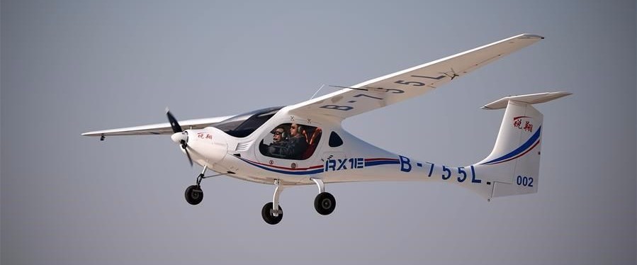Çin'in ilk elektrikli uçağı RX1E’nin...