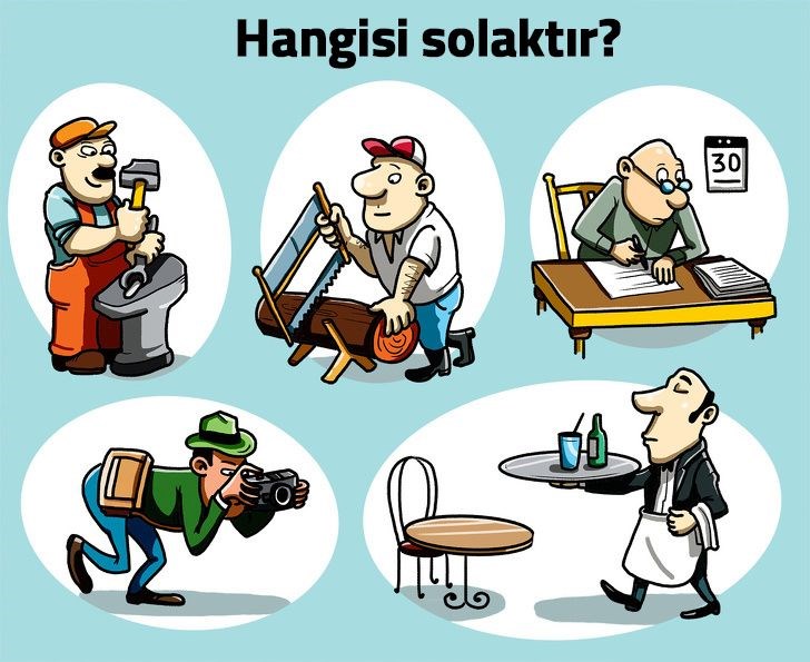 Hangisi solak?