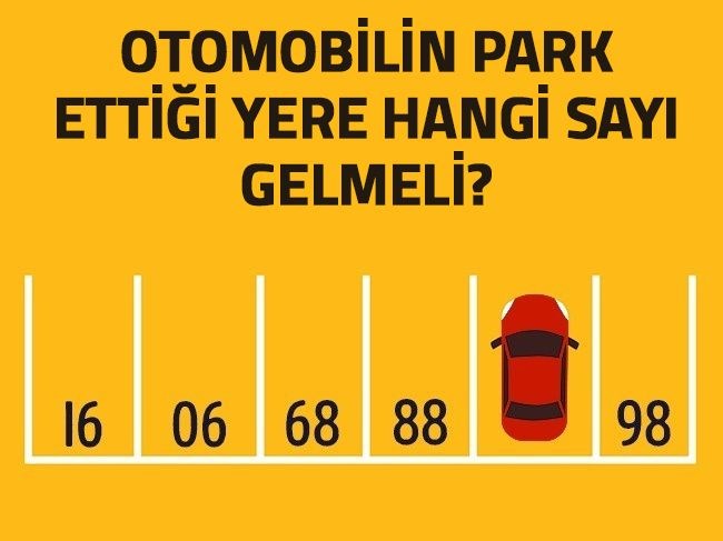 Park yeri numarası
