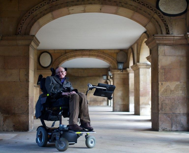 Stephen hawking, als, einstein