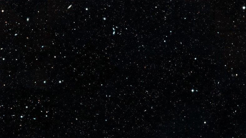 265 BİN GALAKSİYİ BİR GÖRSELE SIĞDIRDI