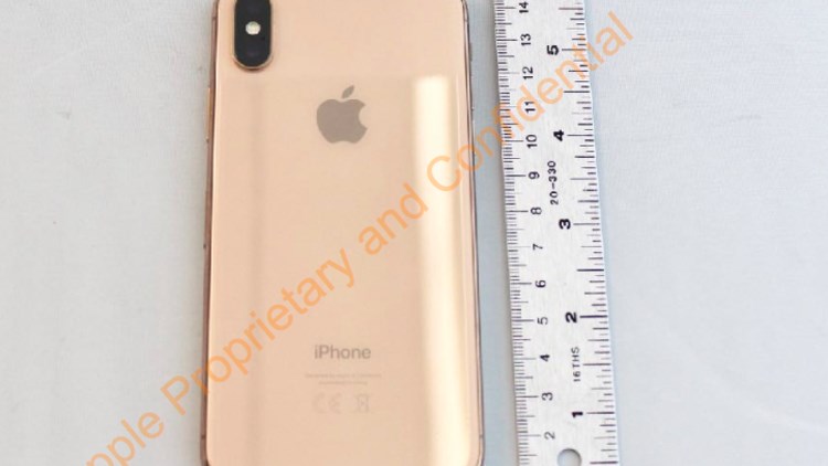 iPhone X Gold