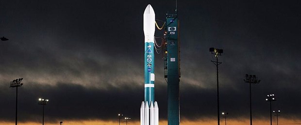 NASA meteoroloji uydusunu uzaya fırlattı NASA meteoroloji uydusunu uzaya fırlattı