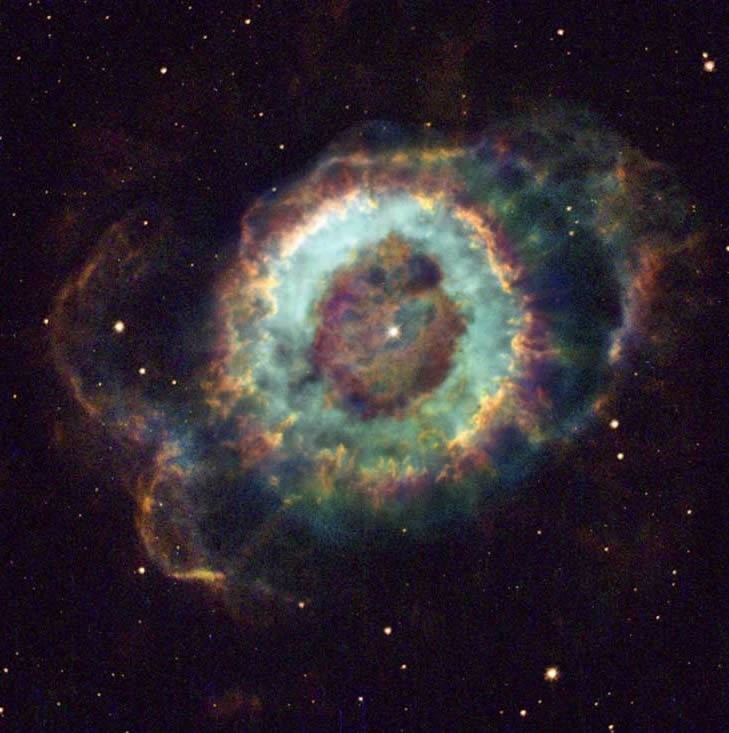 Hubble'dan masal gibi goruntuler