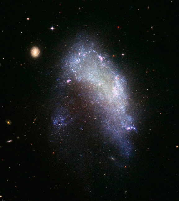 Hubble'dan masal gibi goruntuler