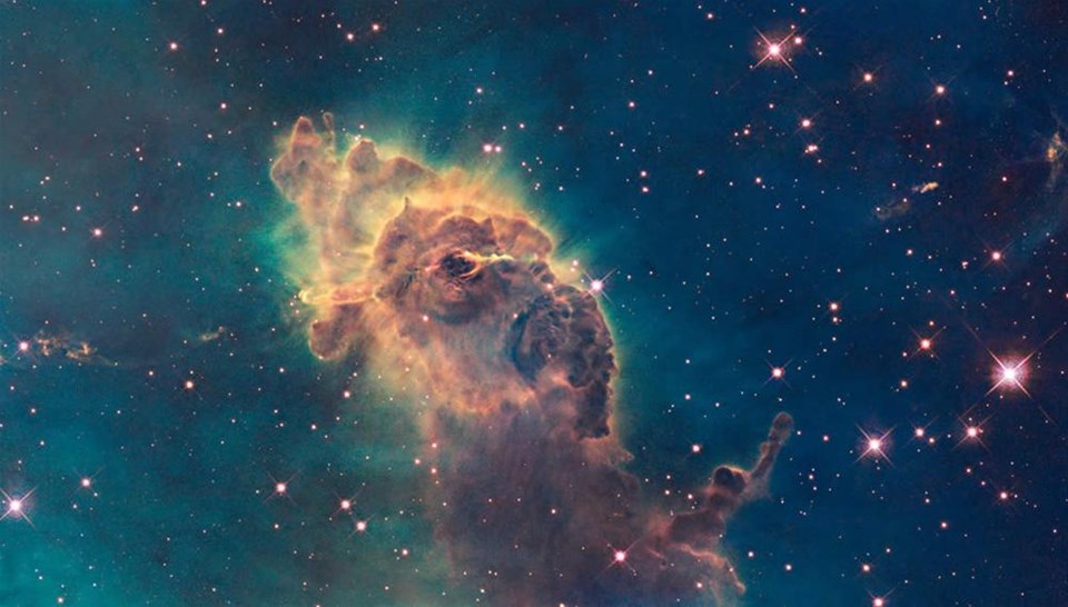 Hubble'dan masal gibi goruntuler