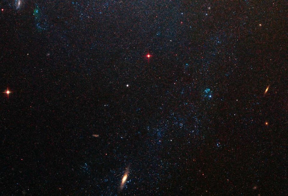 Hubble'dan masal gibi goruntuler