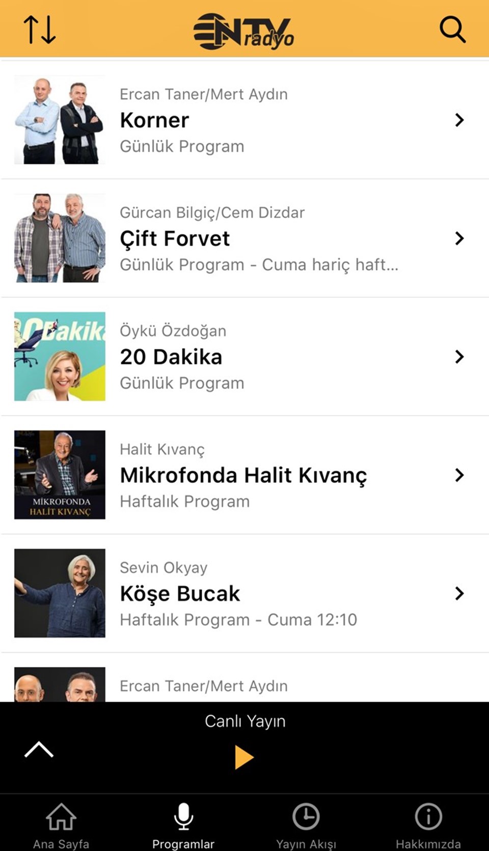 App ile tüm içeriklere ulaşmak mümkün.