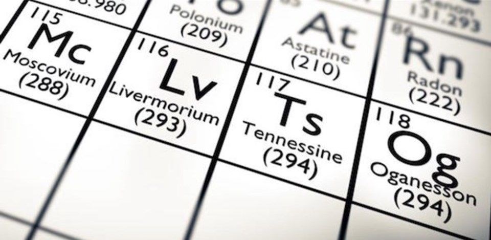 PERİYODİK TABLO'DA YER ALMAYAN TEK HARF HANGİSİDİR?